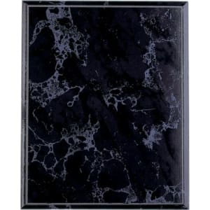 Black Marble Finish Plaque