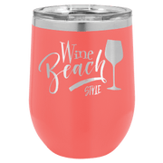 Polar Camel 12 oz. Stemless Wine Tumbler with Standard Lid