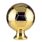 Gold Soccer Ball Resin - 10 1/2"