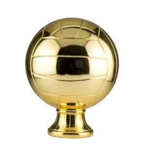 Gold Volleyball Resin - 10 1/2"