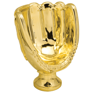 Gold Baseball/Softball Glove Resin - 10 3/4"