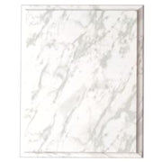 White Marble Finish Plaque