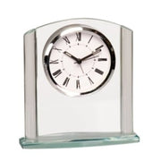 Arch Glass Clock Award - 6 1/4"