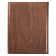 Premium Walnut Step Edge Plaque