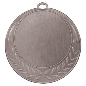 25 - 2 3/4" Antique Half Wreath 2" Insert Holder Medal