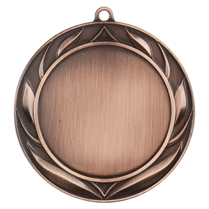 25 - 2 3/4" Antique w/ Wreath 2" Insert Holder Medal