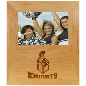 Red Alder Picture Frame w/ bottom engravable space