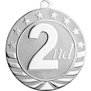 25 - 2 3/4" Bright Place Starbrite Medal Award