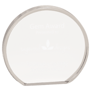 Clear Round Acrylic Award