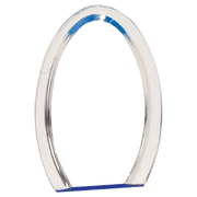 Oval Halo Acrylic Award
