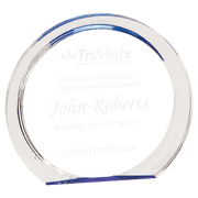 Round Halo Acrylic Award