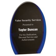 Luminary Oval Acrylic Award