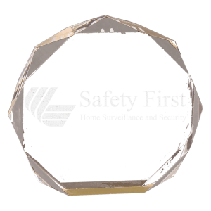 Octagon Acrylic Award