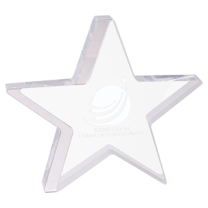 Self-Standing Star Acrylic Award