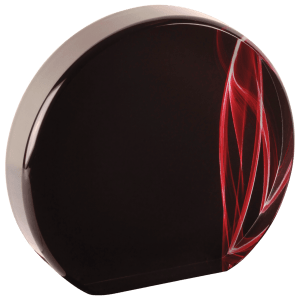 Round Vapor Acrylic Award