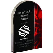 Arch Velvet Acrylic Award