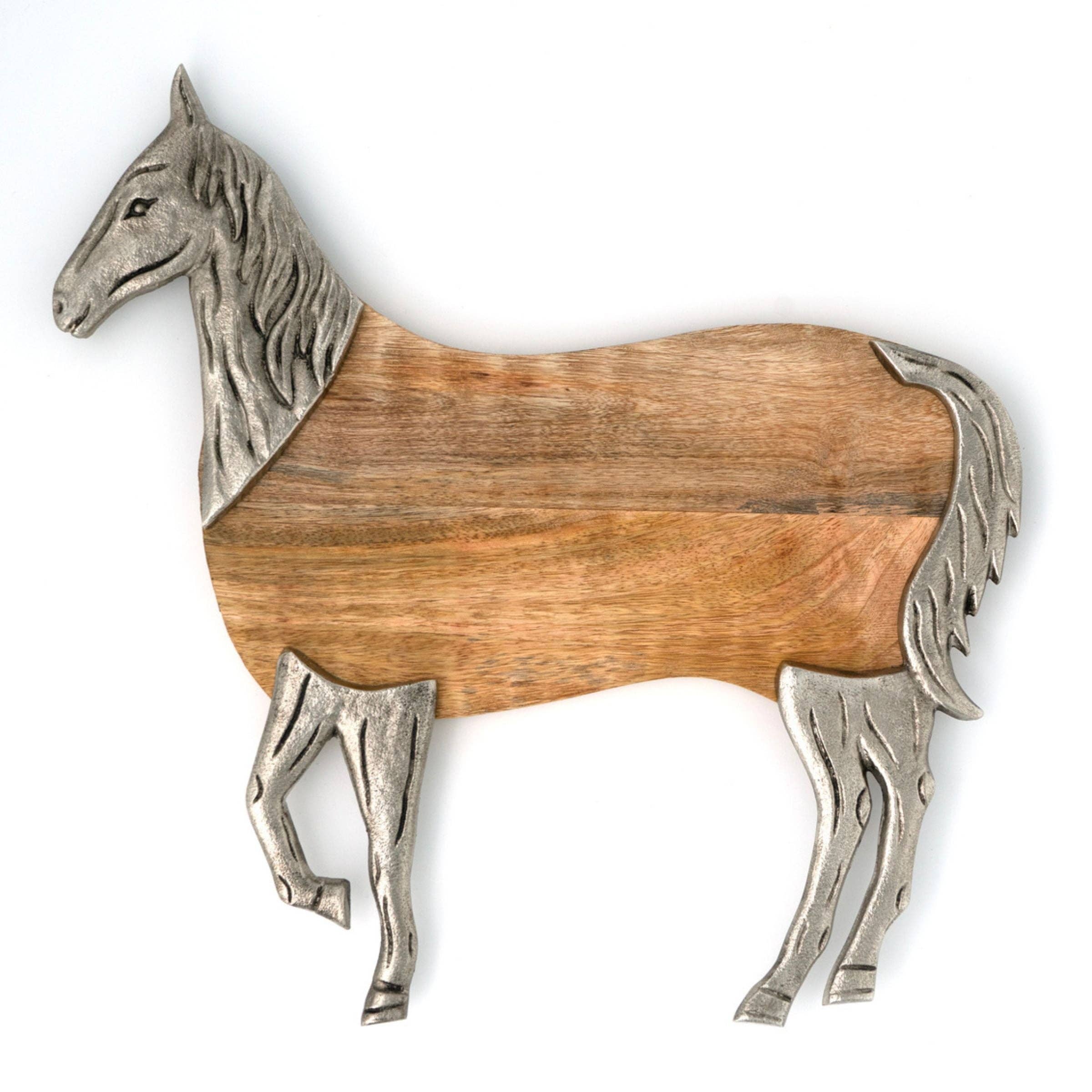 Homestead Horse Cheese Board - Rustic - Western - Americana
