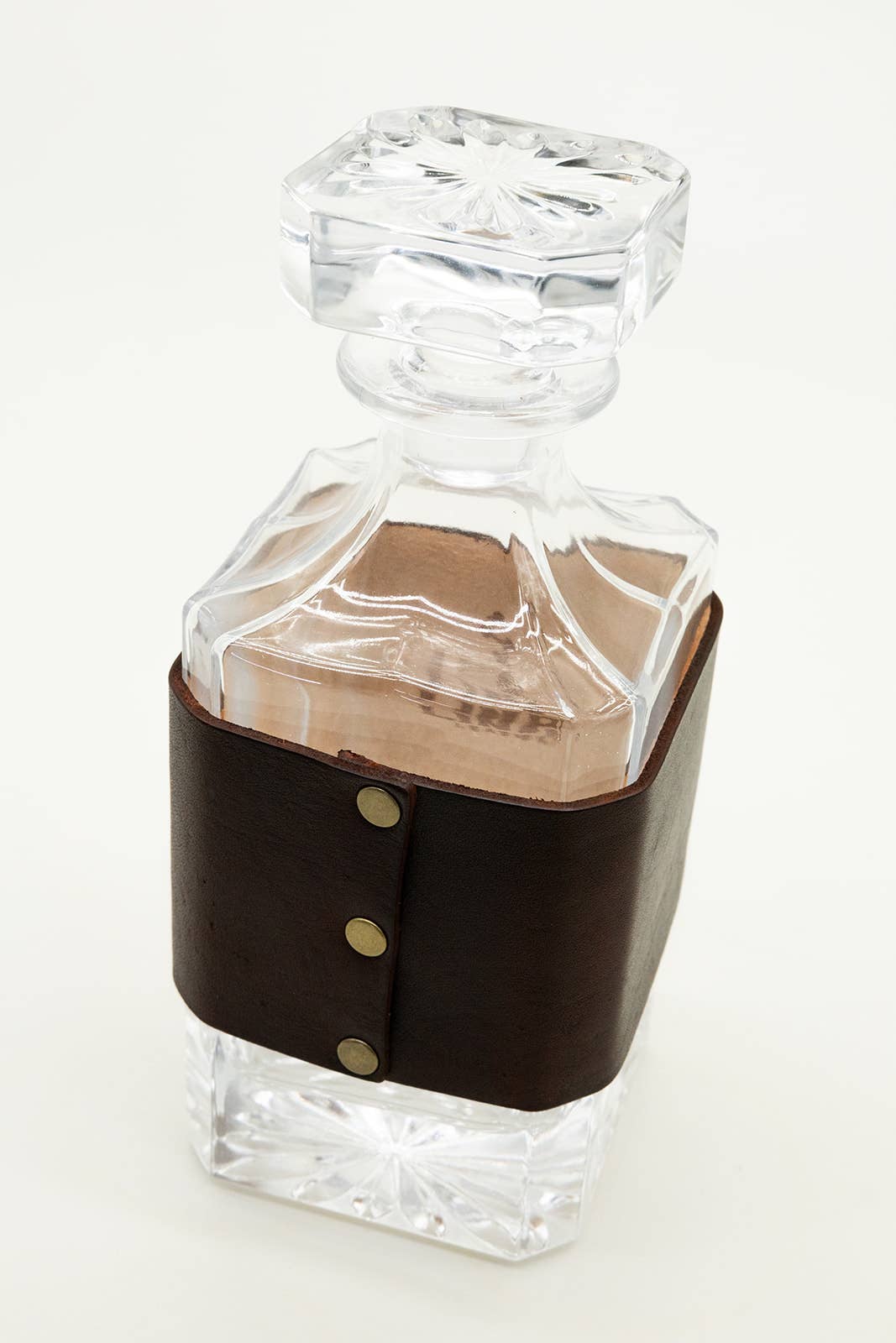 Leather Decanter - "Whiskey"