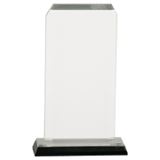Clipped Corner Impress Acrylic Award