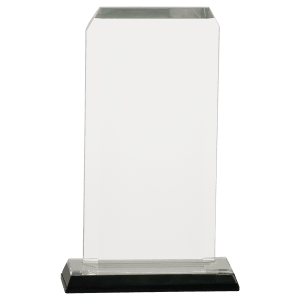 Clipped Corner Impress Acrylic Award