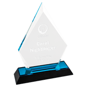 Arrow Point Impress Acrylic Award