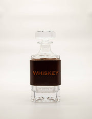 Leather Decanter - "Whiskey"