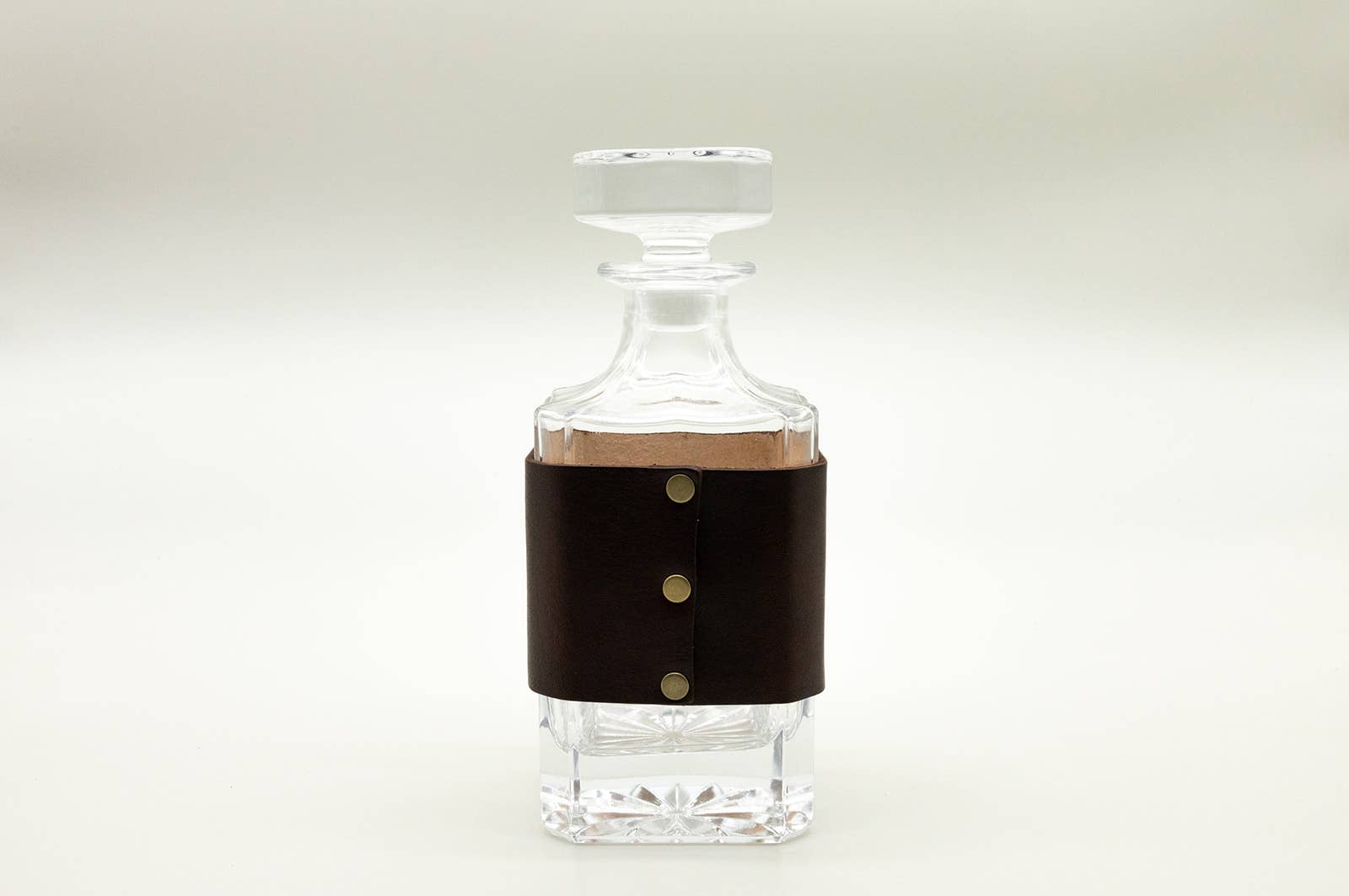 Leather Decanter - "Whiskey"