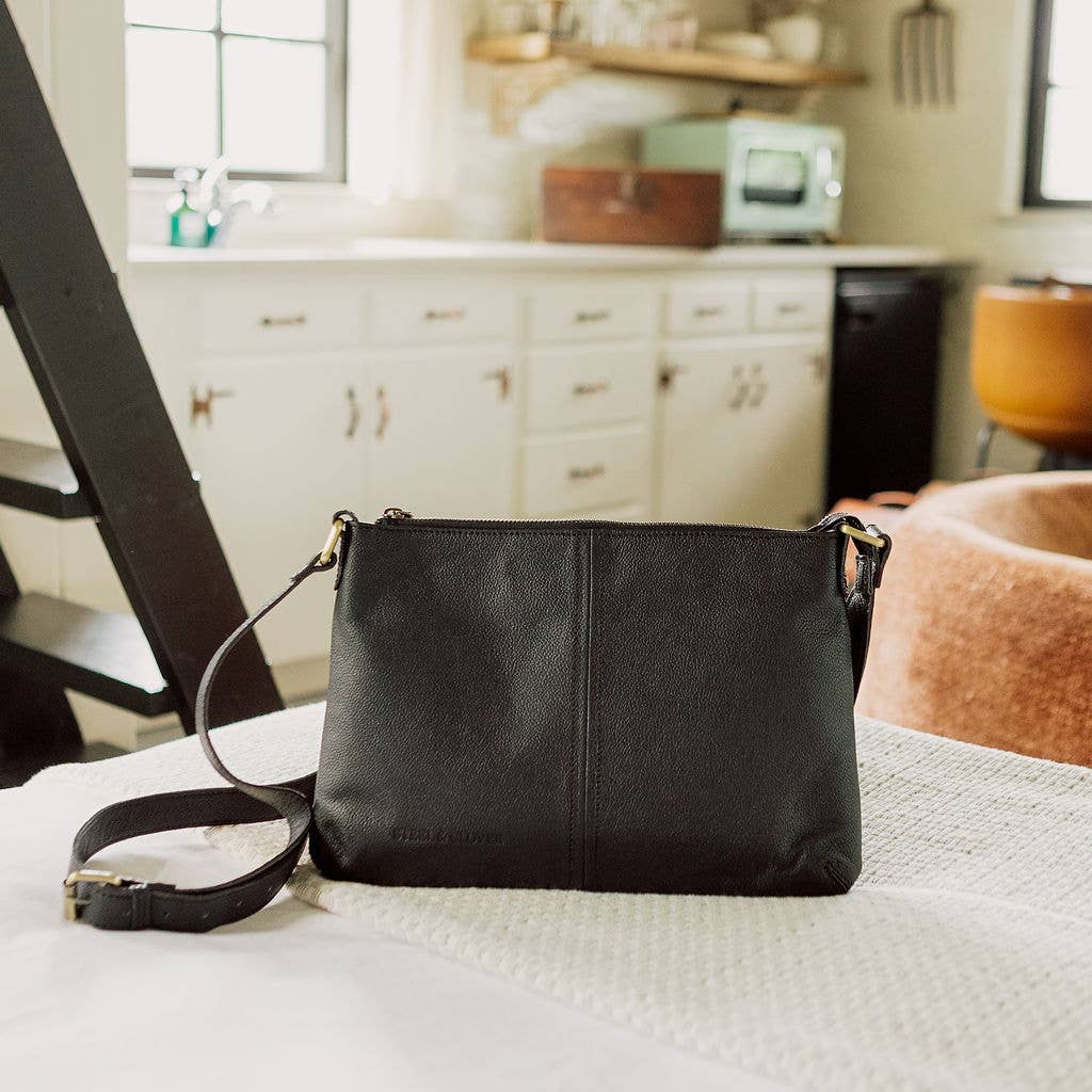 Clairmont Leather Crossbody Bag