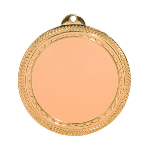 25 - 2 3/4" Bright 2" Insert Holder Laserable BriteLazer Medal Award