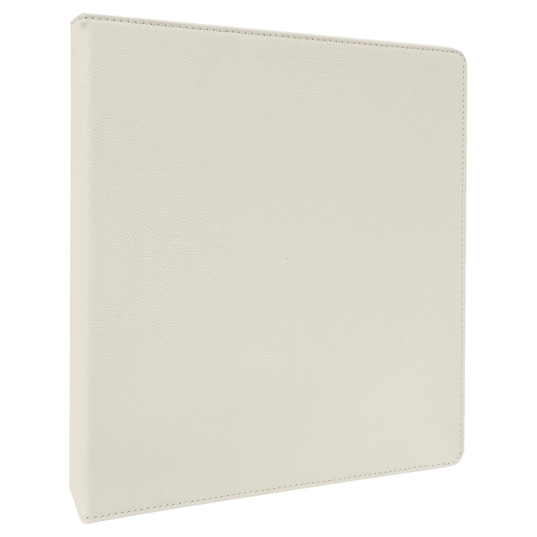 10 1/2" x 11 1/2" Laserable Leatherette 3 Ring Binder with 1" Slant DRings