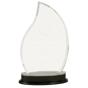 Flame Impress Acrylic Award