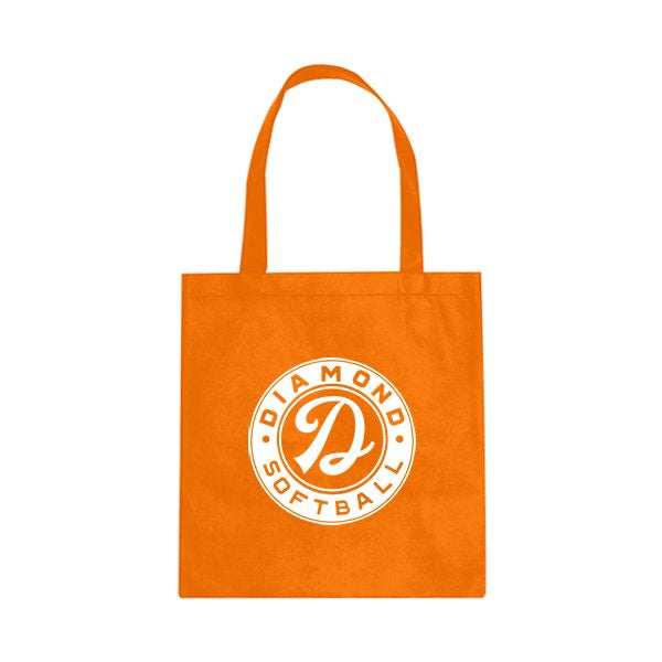 Reusable Non-Woven Economy Tote Bag - 13 1/2" W x 14" H - Bulk