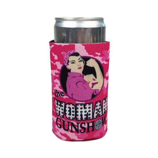 Premium Urban Camo Full Color Dye Sublimation Foam 10 Oz. Can Insulator - Bulk