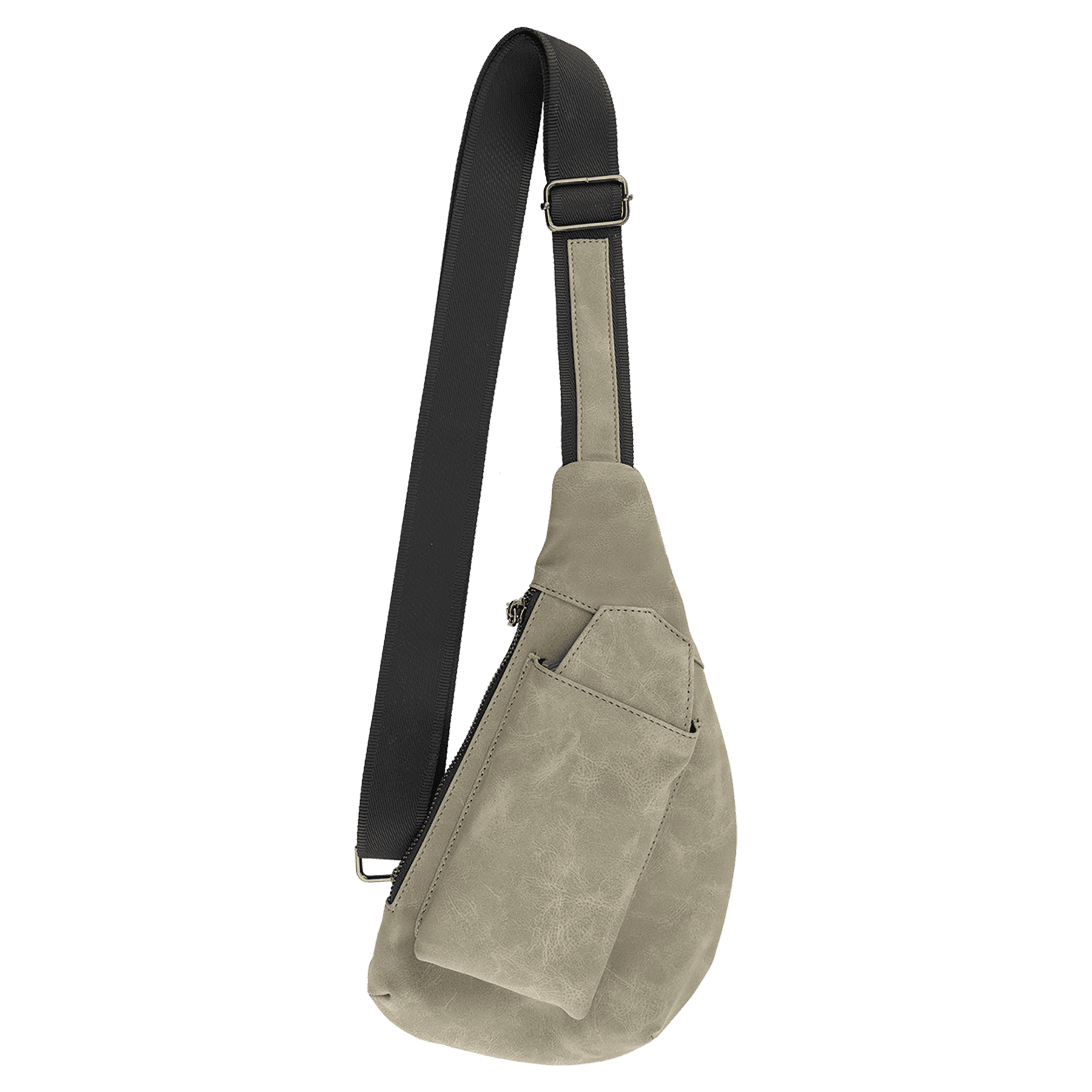 Crescent Bag - Laserable Leatherette, Creekside Collection, Light Green