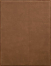8" x 10" Dark Brown Laserable Leatherette Plaque Award