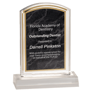 Marbleized Acrylic with 5" Base Award