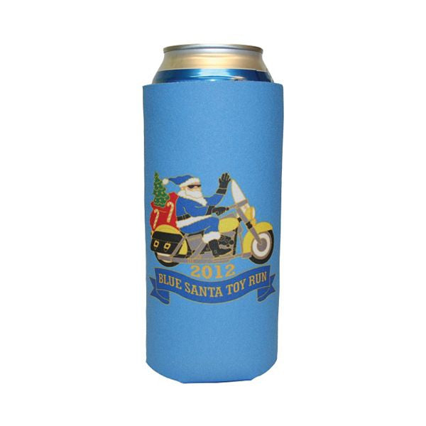 Premium Full Color Dye Sublimation Foam 24oz Tall Boy Can Insulator - Bulk