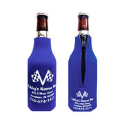 Premium Collapsible Foam Bottle Insulators W/ Zipper - Bulk