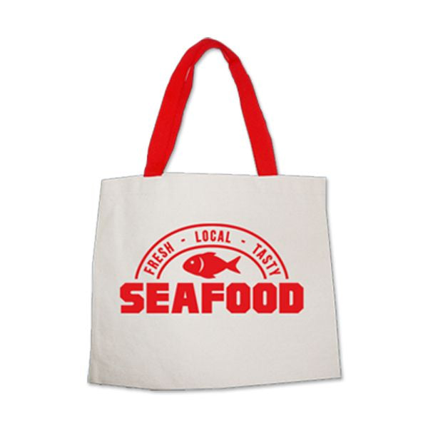 10oz Natural Canvas Flat Tote Bag - 14" x 11" - Bulk