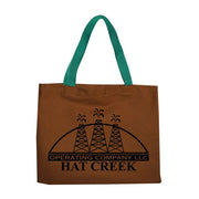 10oz Colored Canvas Flat Tote Bag - 14" x 11" - Bulk