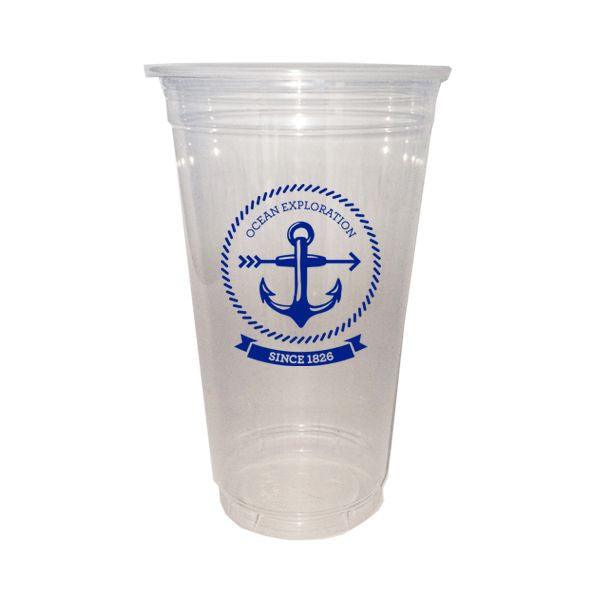 24 Oz. Soft Sided Clear Cups - Bulk
