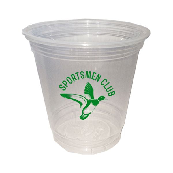 12 Oz. Soft Sided Clear Cups - Bulk