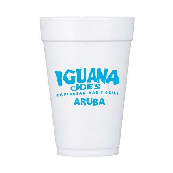 16 oz White Styrofoam Insulated Hot or Cold Foam Cup - Bulk