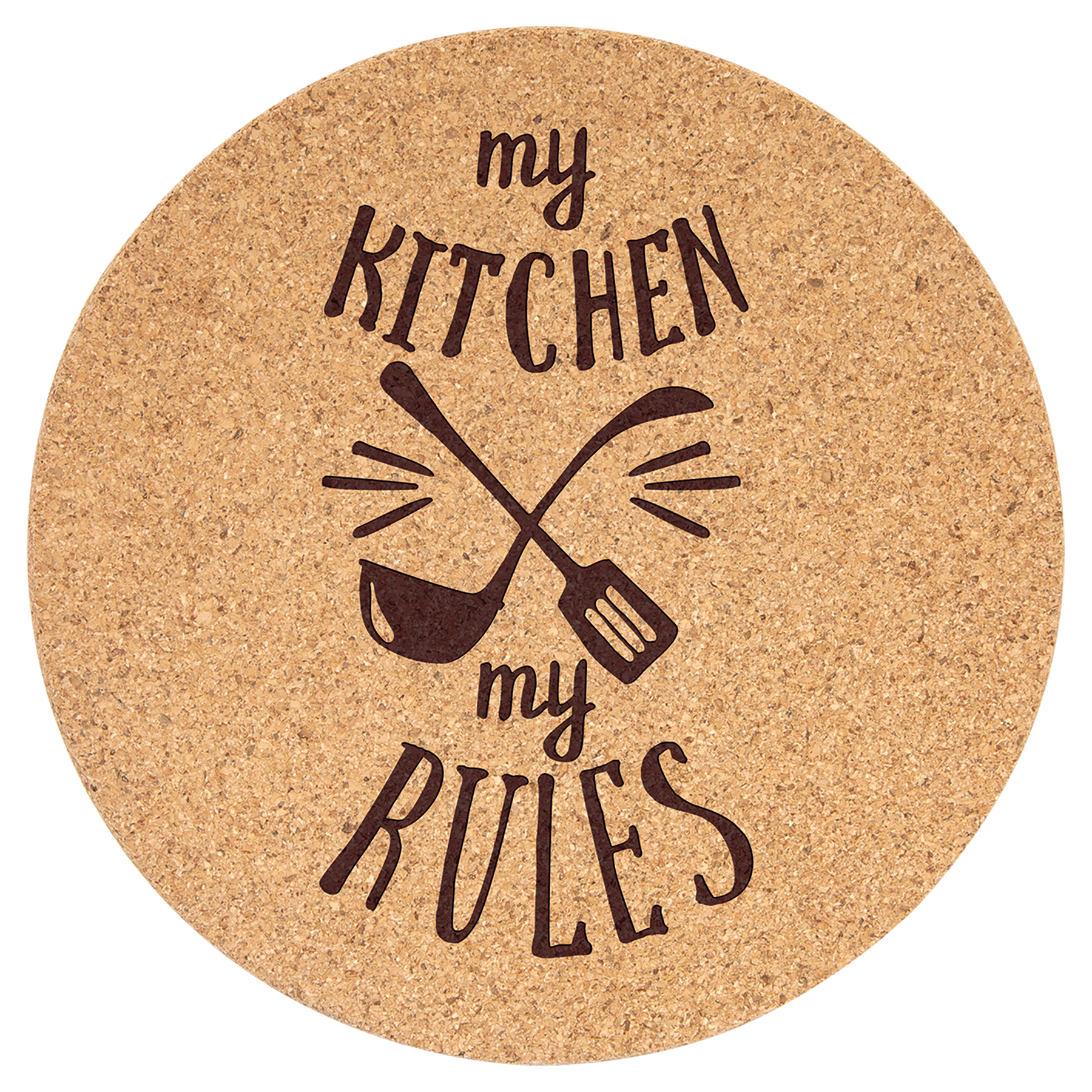 Round Cork Trivet - Qty 3