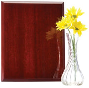 High Gloss Mahogany Finish Award - 6" x 8"